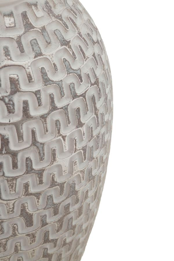 Mauro Ferretti Vaso Resina Wave Ø 19,5 x 34 cm
