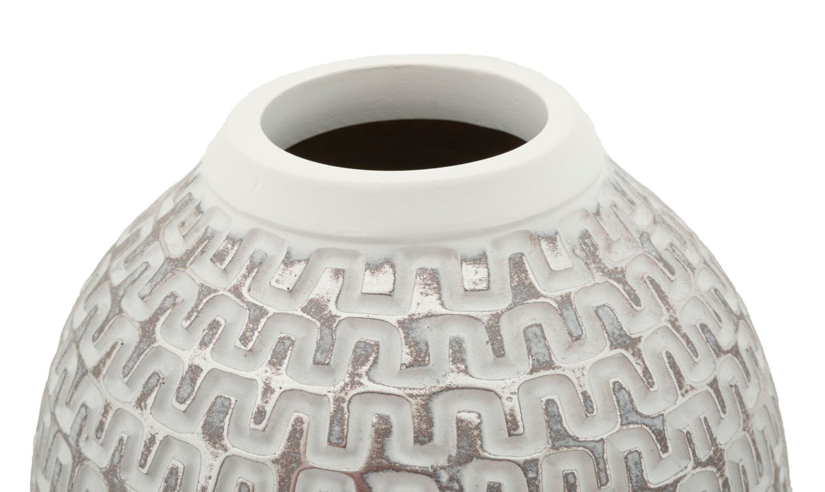 Mauro Ferretti Vaso Resina Wave Ø 19,5 x 34 cm