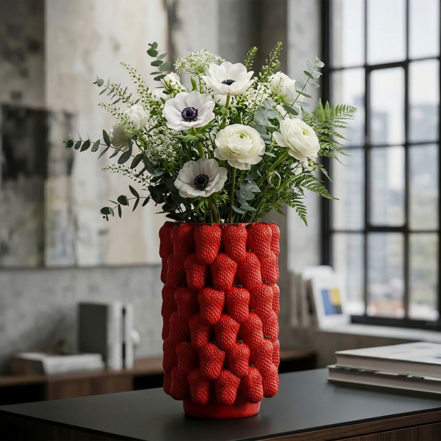 Mauro Ferretti Vaso Strawberry Ø 20 x 32 cm