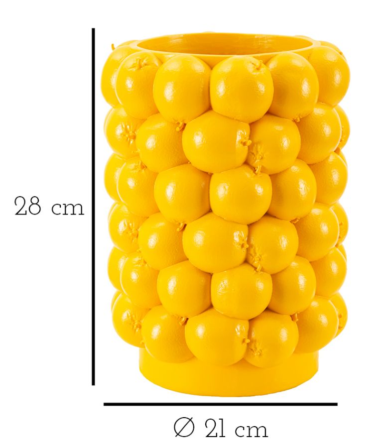 Vaso lemons cm ø 21x28