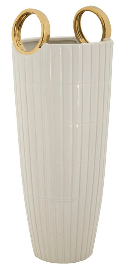 Mauro Ferretti Vaso Ceramica Shopping Ø 18 x 45 cm