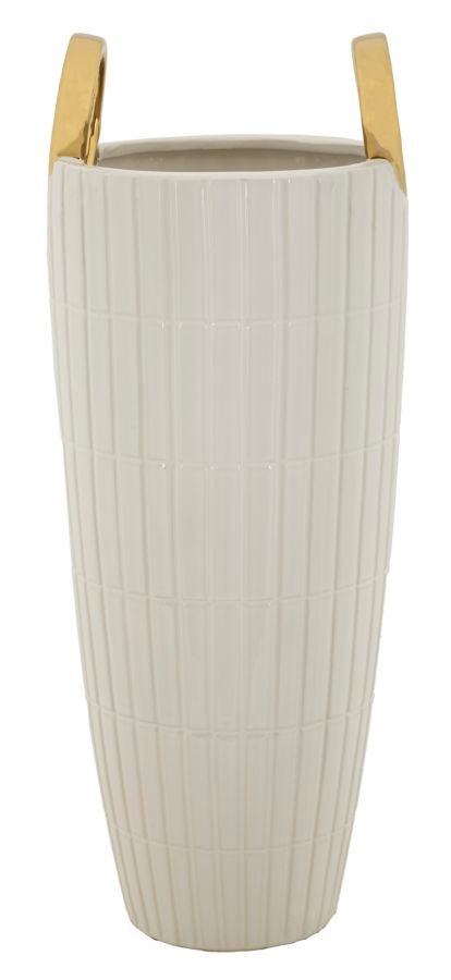Mauro Ferretti Vaso Ceramica Shopping Ø 18 x 45 cm