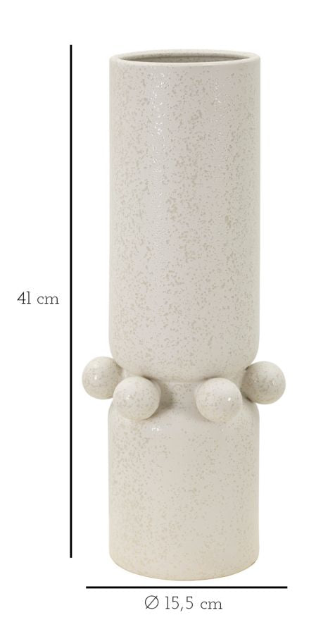 Mauro Ferretti Vaso Ceramica Bubbles Ø 15,5 x 41 cm