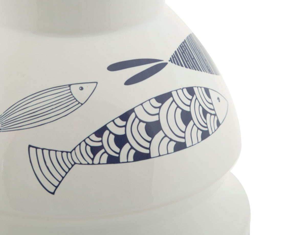 Mauro Ferretti Vaso Ceramica Fish Ø 21 x 31 cm
