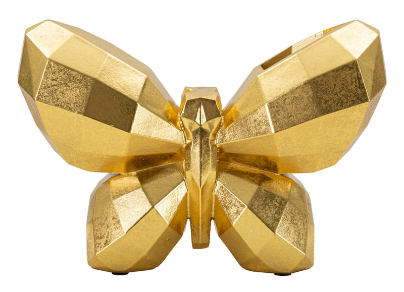 Vaso butterfly gold cm 22,5x8x15 min 2