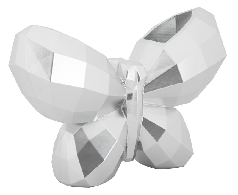 Vaso butterfly silver cm 22,5x8x15 min 2