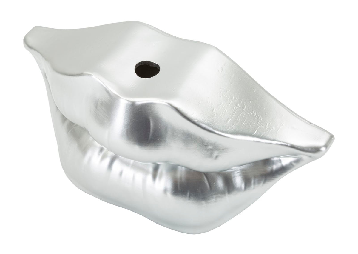 Vaso mouth lip silver cm 23x8x12 min 2