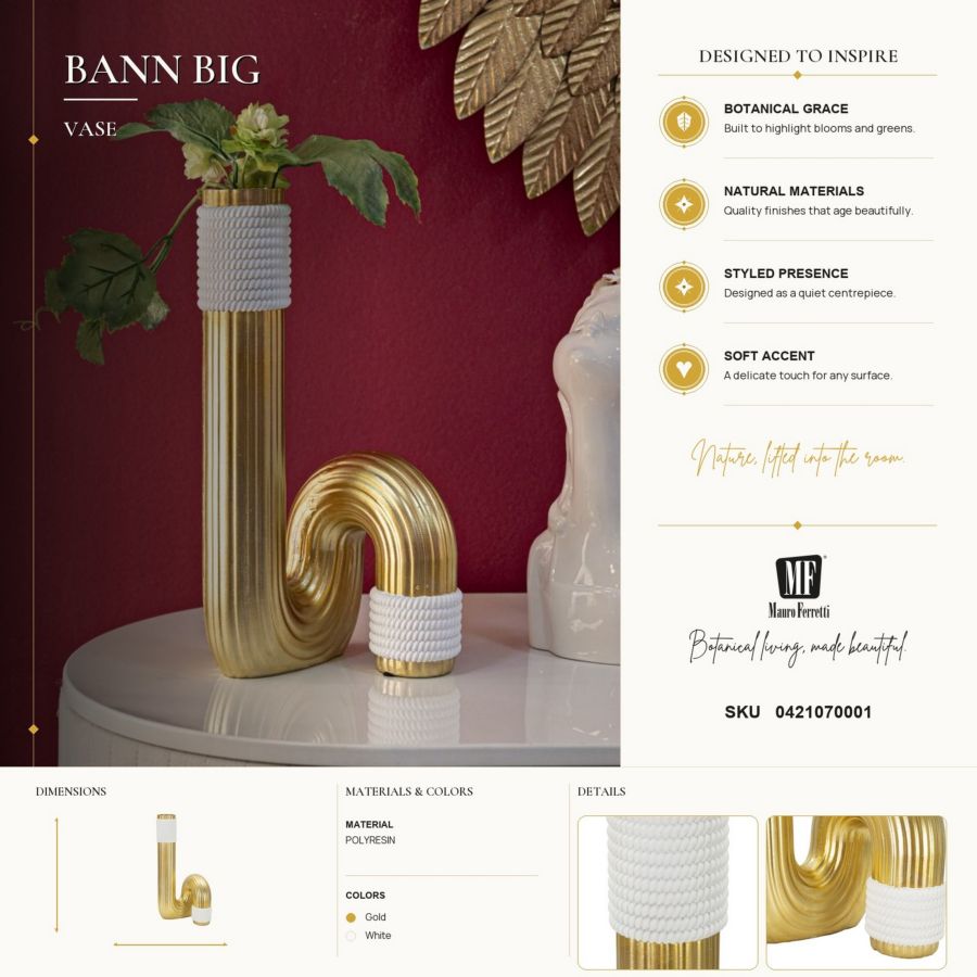 Vaso bann big cm 15,3x13x30,5