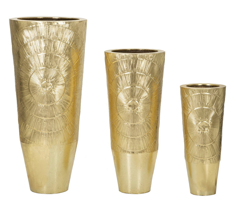 P/vasi goldely tris cm ø 50,8x114,9-40x92,7-29,8x70,5