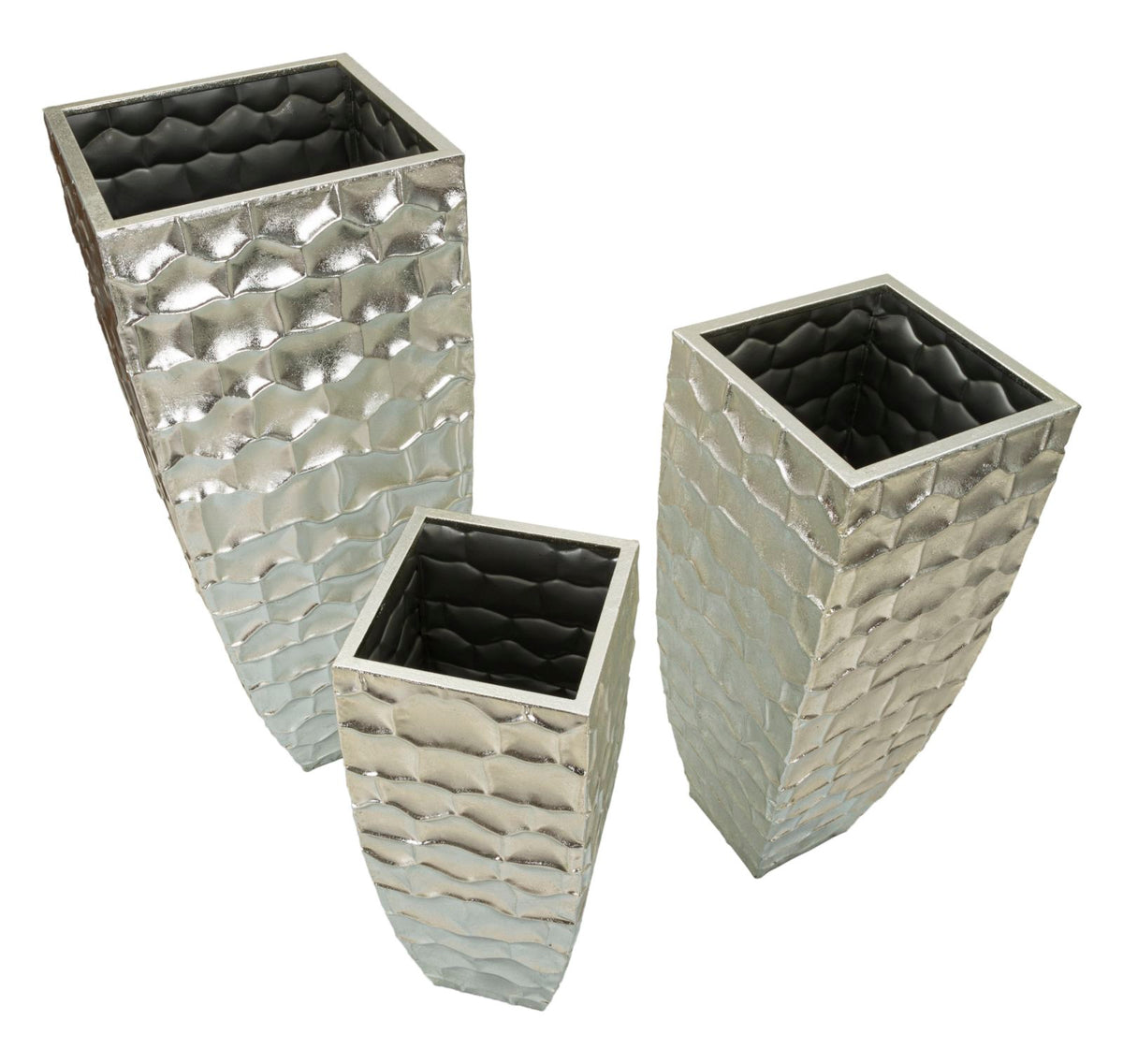 P/vasi tris argy cm ø 38x91-30,5x76-25x62