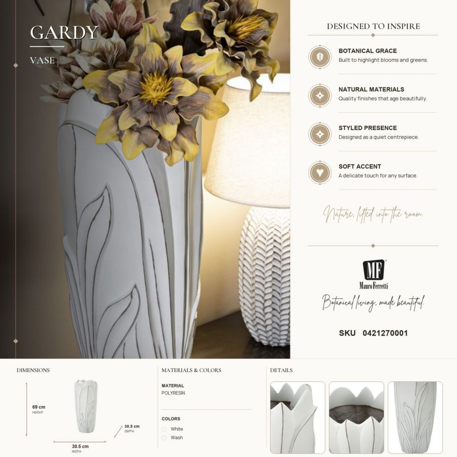 Vaso gardy cm ø 30,5x69