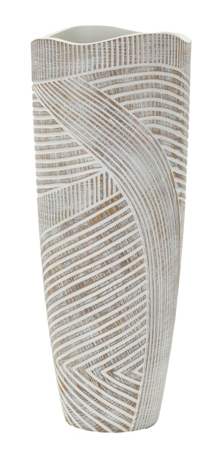 Vaso resina woody cm ø 18x45