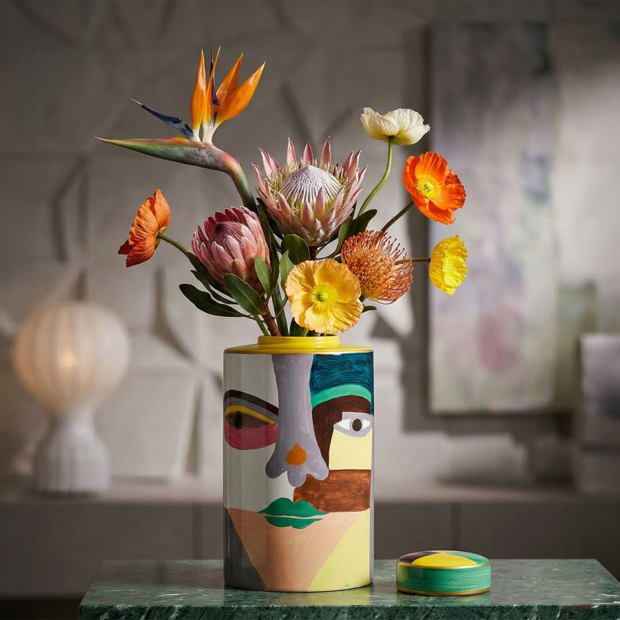 Vaso piccassy color top cm ø 19x33
