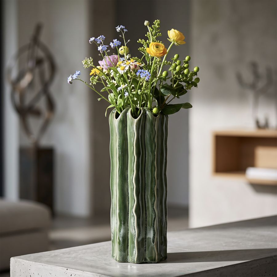 Vaso cactus tall cm ø 12x31,5