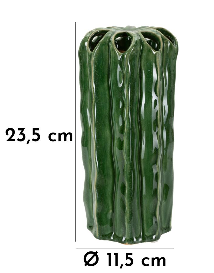 Vaso cactus tall cm ø 11,5x23,5