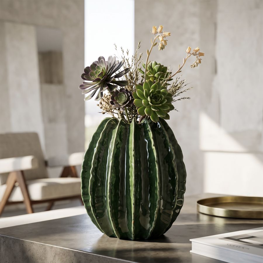 Vaso cactus ball cm ø 28x31