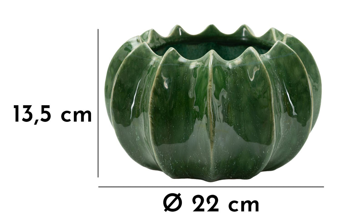 Cachepot cactus cm ø 22x13,5
