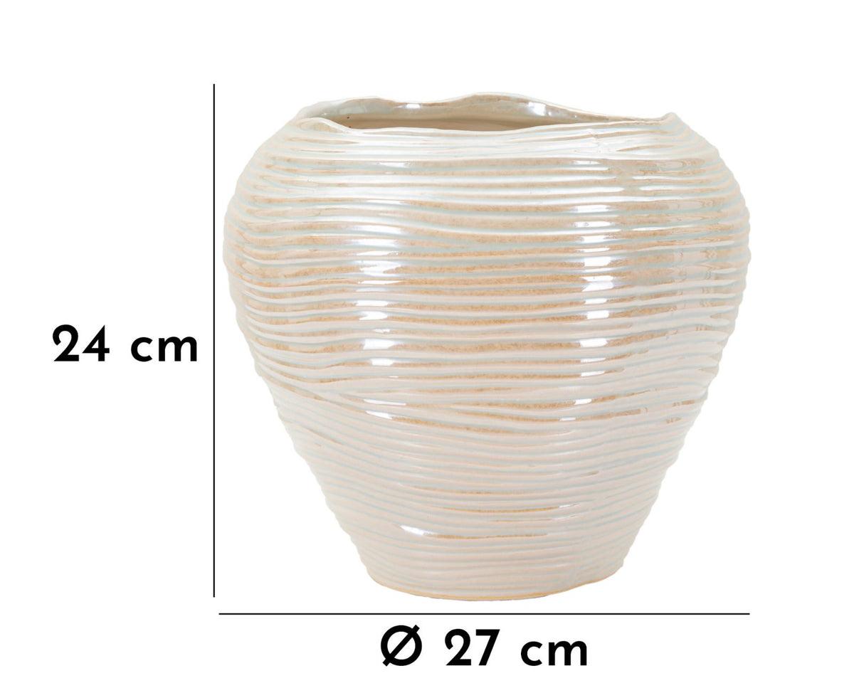 Mauro Ferretti Vaso Perly Round Ø 27 x 24 cm