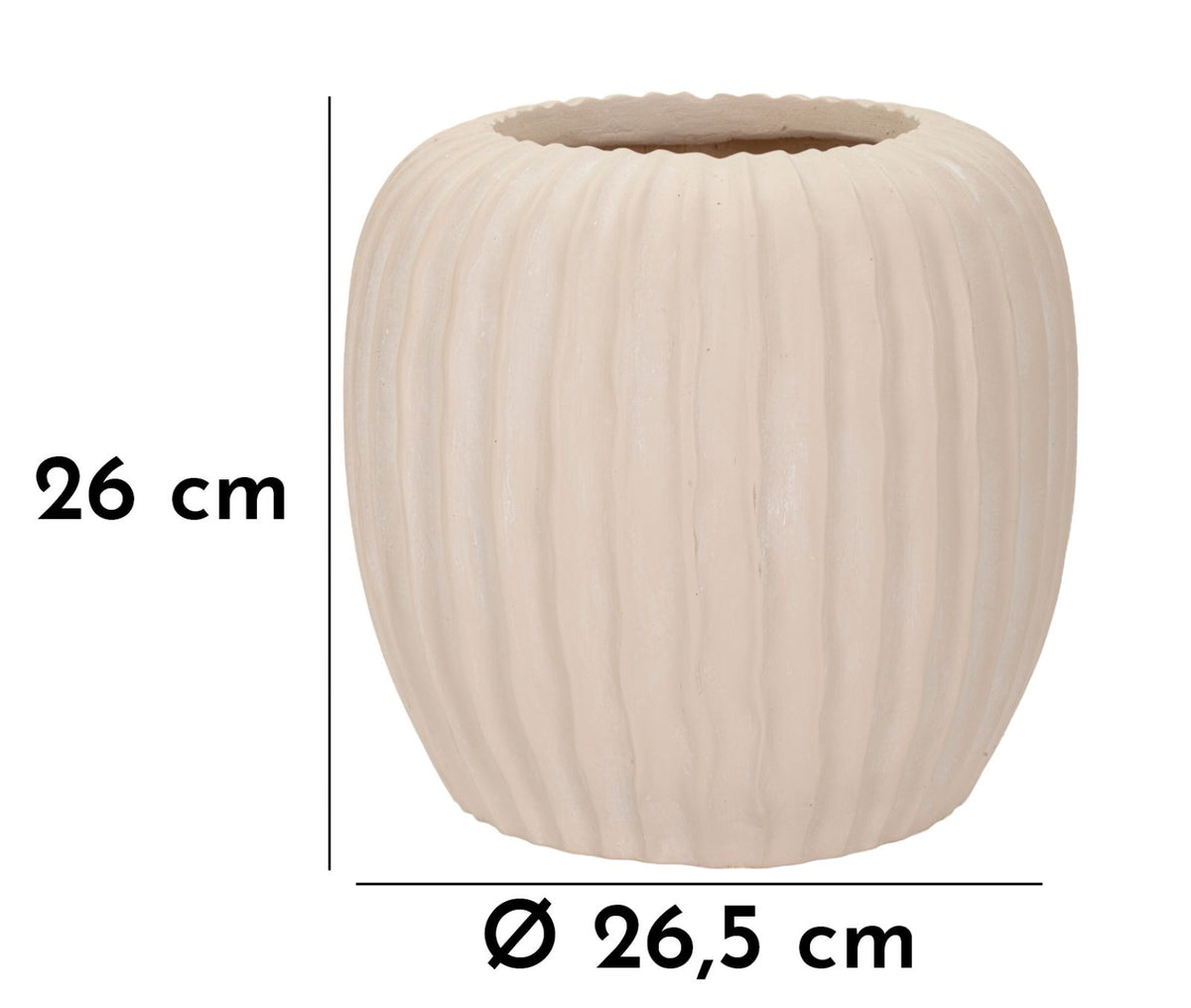 Mauro Ferretti Vaso Mist Ø 26,5 x 26 cm