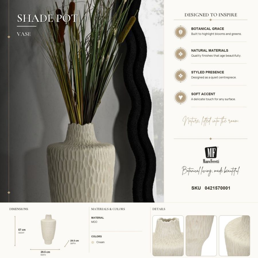 Mauro Ferretti Vaso Shade Ø 29,5 x 57 cm