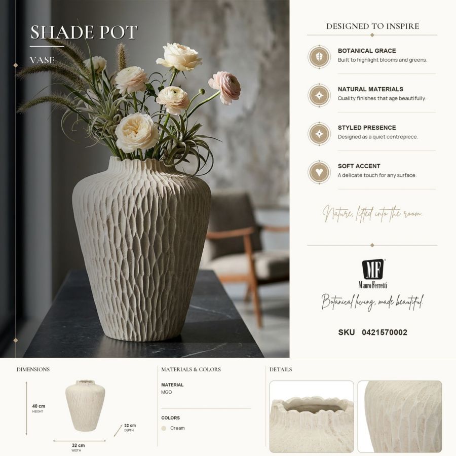 Mauro Ferretti Vaso Shade Ø 32 x 40 cm