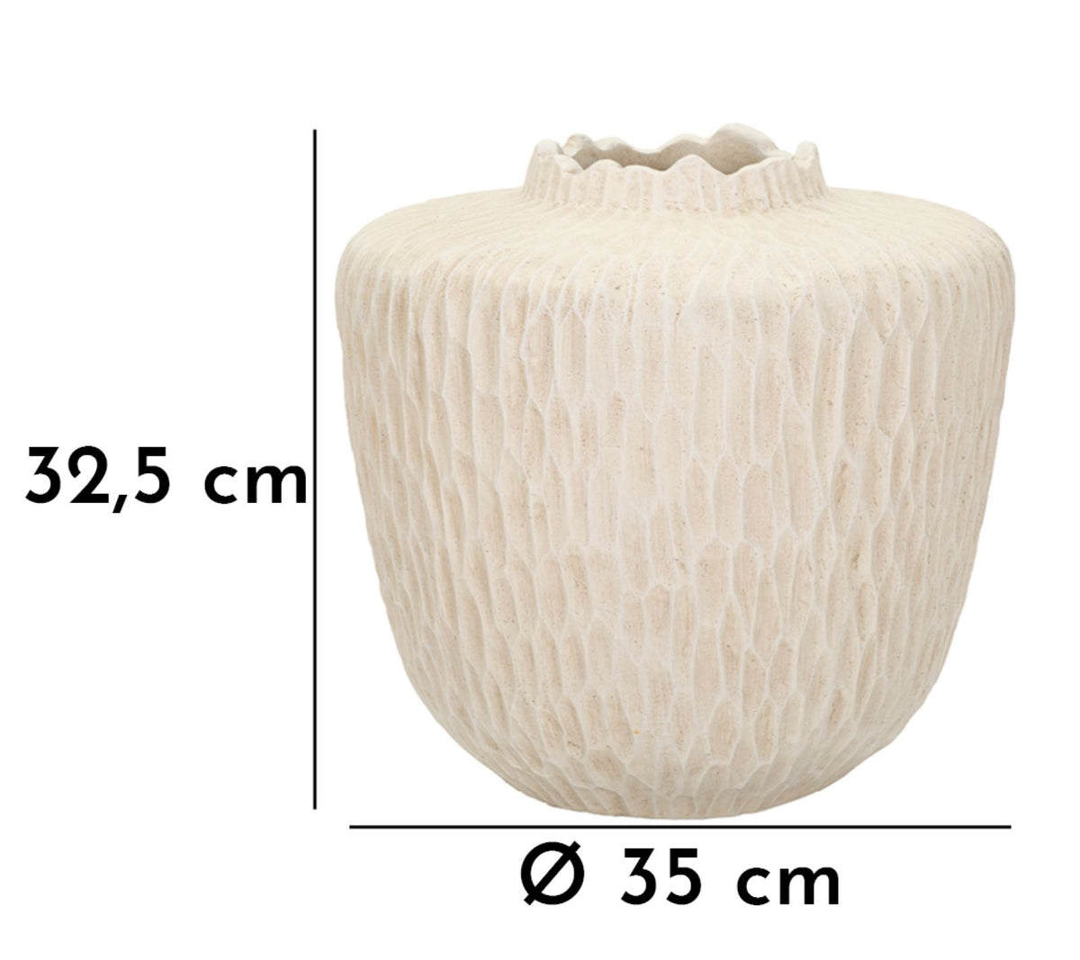 Mauro Ferretti Vaso Shade Ø 35 x 32,5 cm