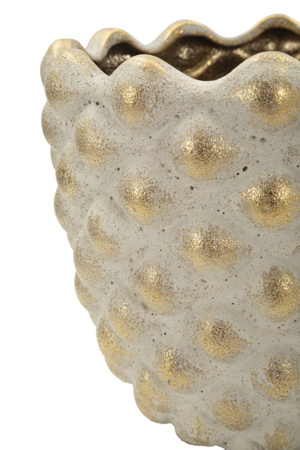 Cachepot pepitas coppia cm ø 23x18-18,5x15,5 (apertura cm ø 19-14)