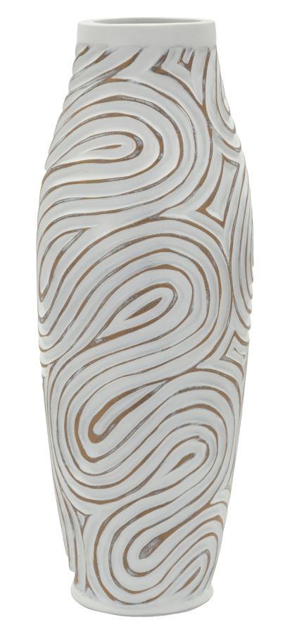 Vaso resina oblix cm ø 18,5x50 (apertura cm ø 9)