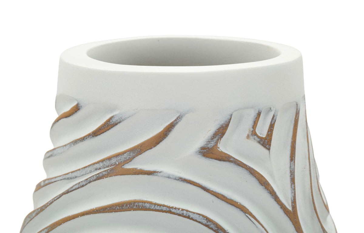 Vaso resina oblix cm ø 18,5x50 (apertura cm ø 9)