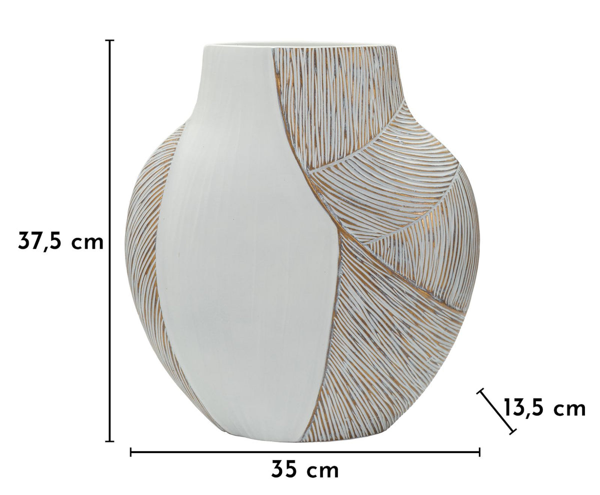 Vaso resina ho chi minh cm 35x13,5x37,5 (apertura cm 16x6)