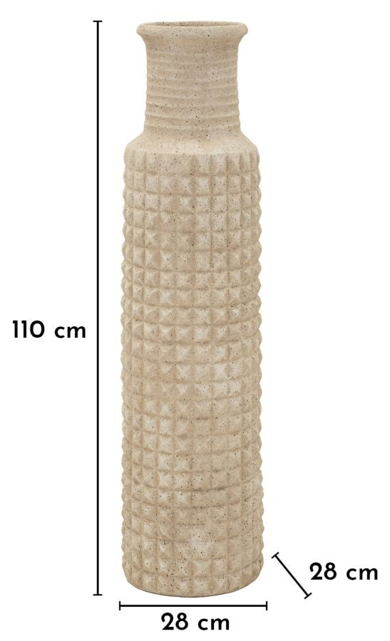 Vaso da esterno sand cm ø 28x110 (apertura cm ø 18)