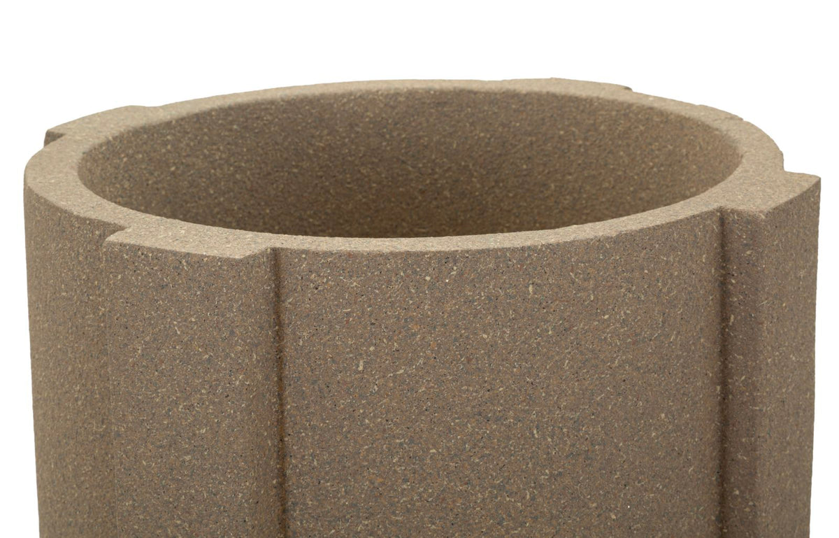 P/vaso da esterno moai cm ø 42x101 (apertura cm ø 34)
