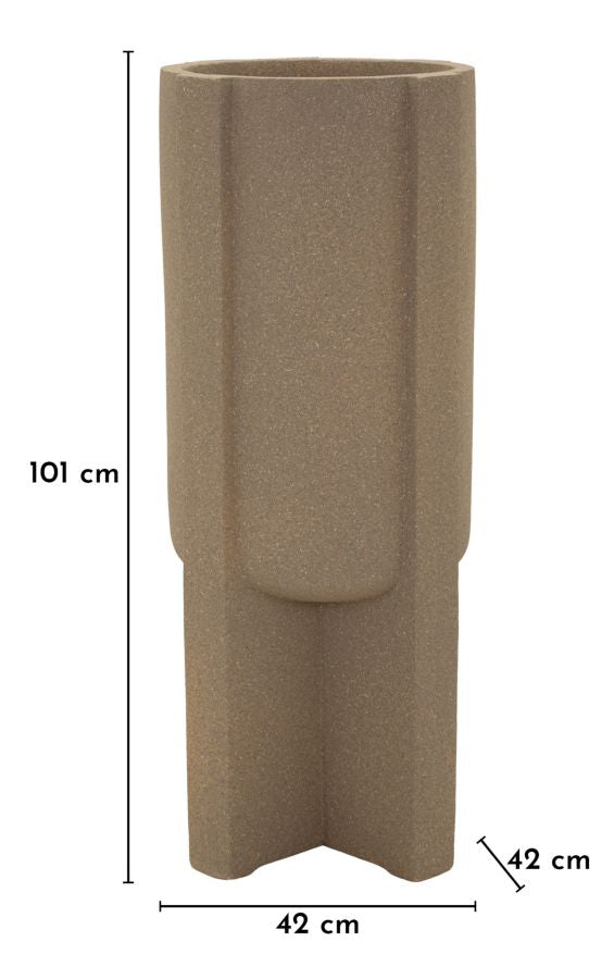 P/vaso da esterno moai cm ø 42x101 (apertura cm ø 34)