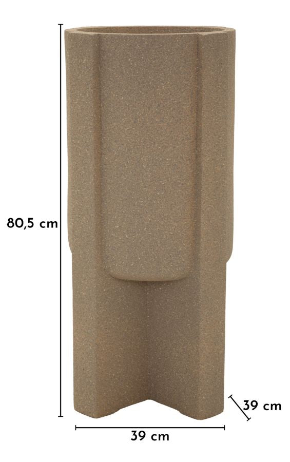 P/vaso da esterno moai cm ø 39x80,5 (apertura cm ø 30)