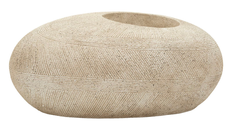 P/vaso da esterno stone cm 78,5x56x33,5 (apertura cm ø 28)
