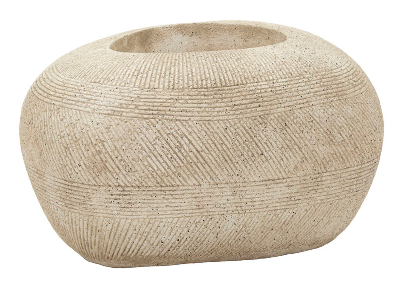 P/vaso da esterno stone cm 78,5x56x33,5 (apertura cm ø 28)