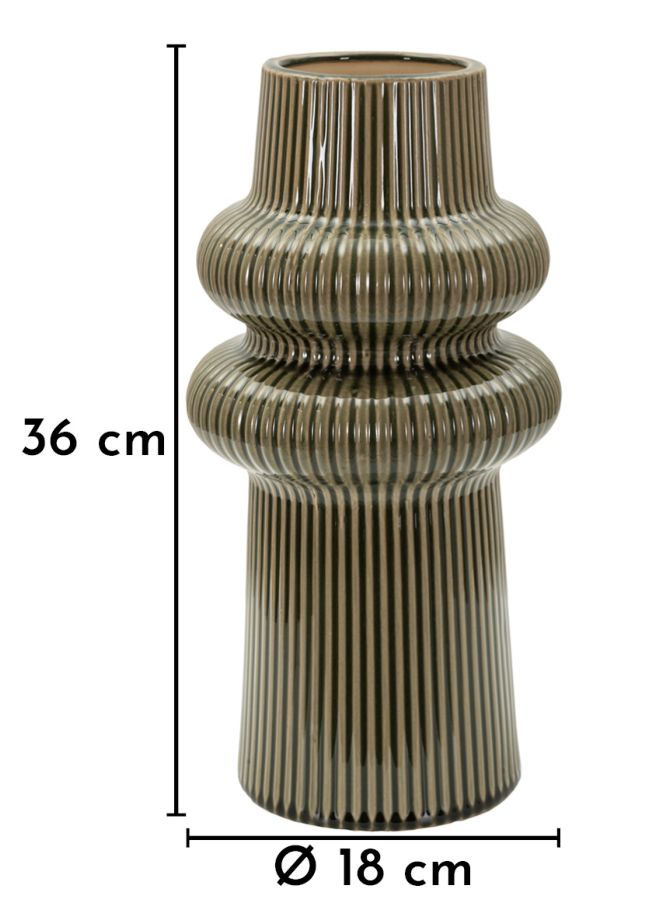 Vaso harmony cm ø 18x36 (apertura cm ø 8)