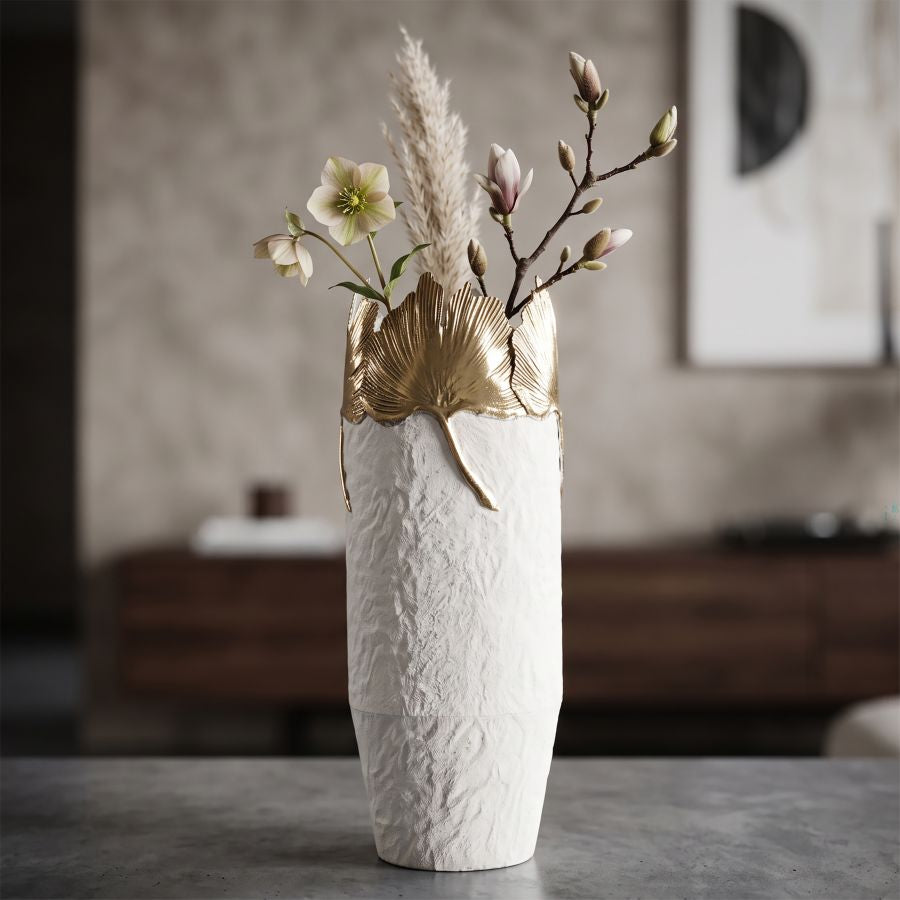 Mauro Ferretti Vaso Leaf Ø 17 x 47,5 cm