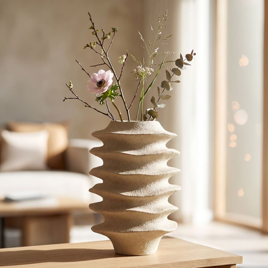 Vaso resina pagoda cm ø 25,5x35,5