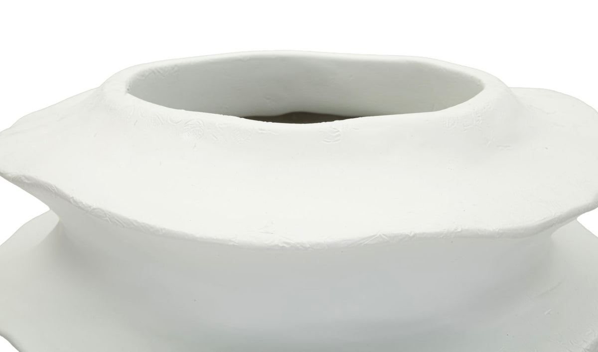 Vaso resina modern cm ø 29x47