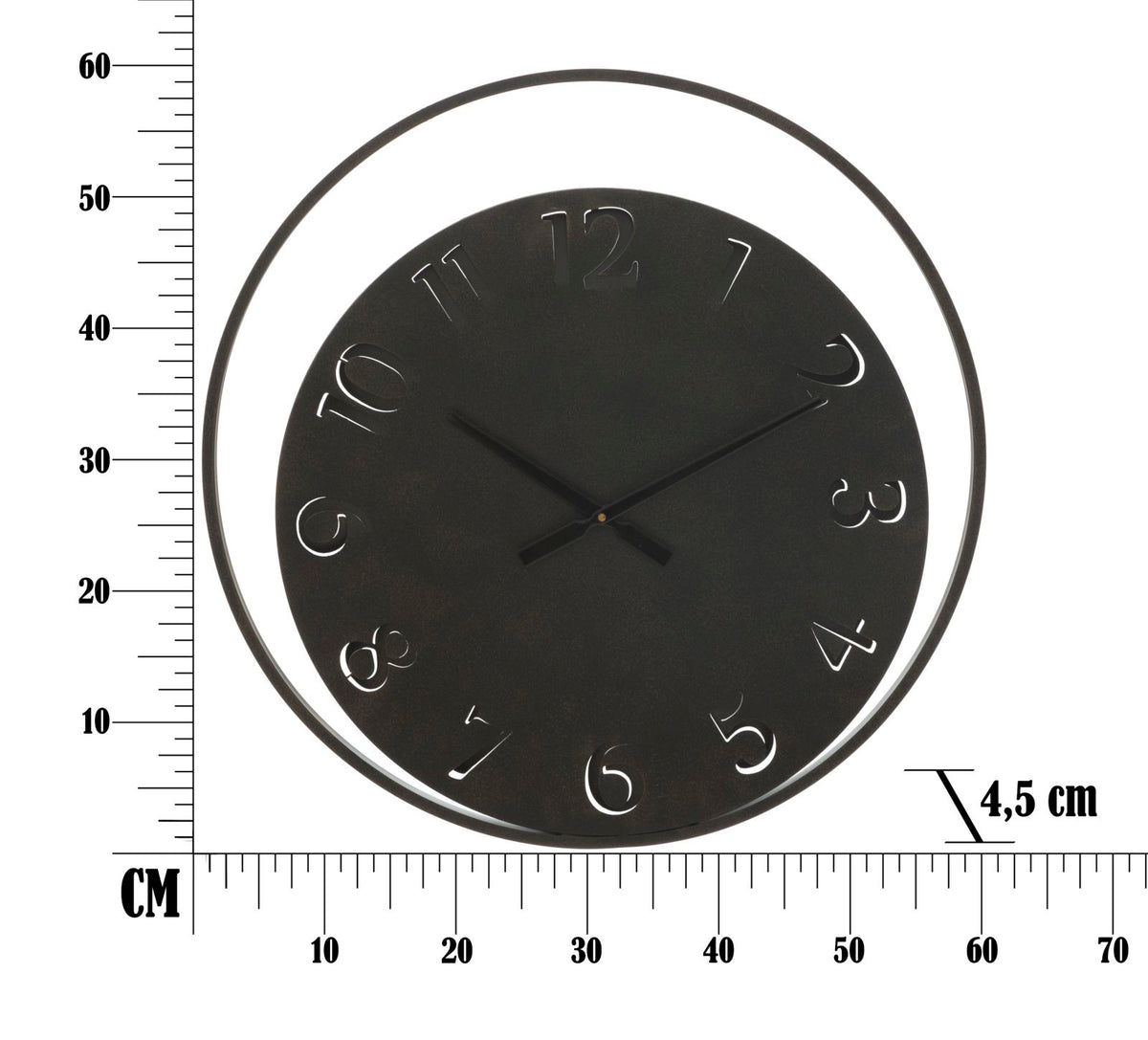 Mauro Ferretti Orologio da Muro Circle Ø 60 x 4,5 cm