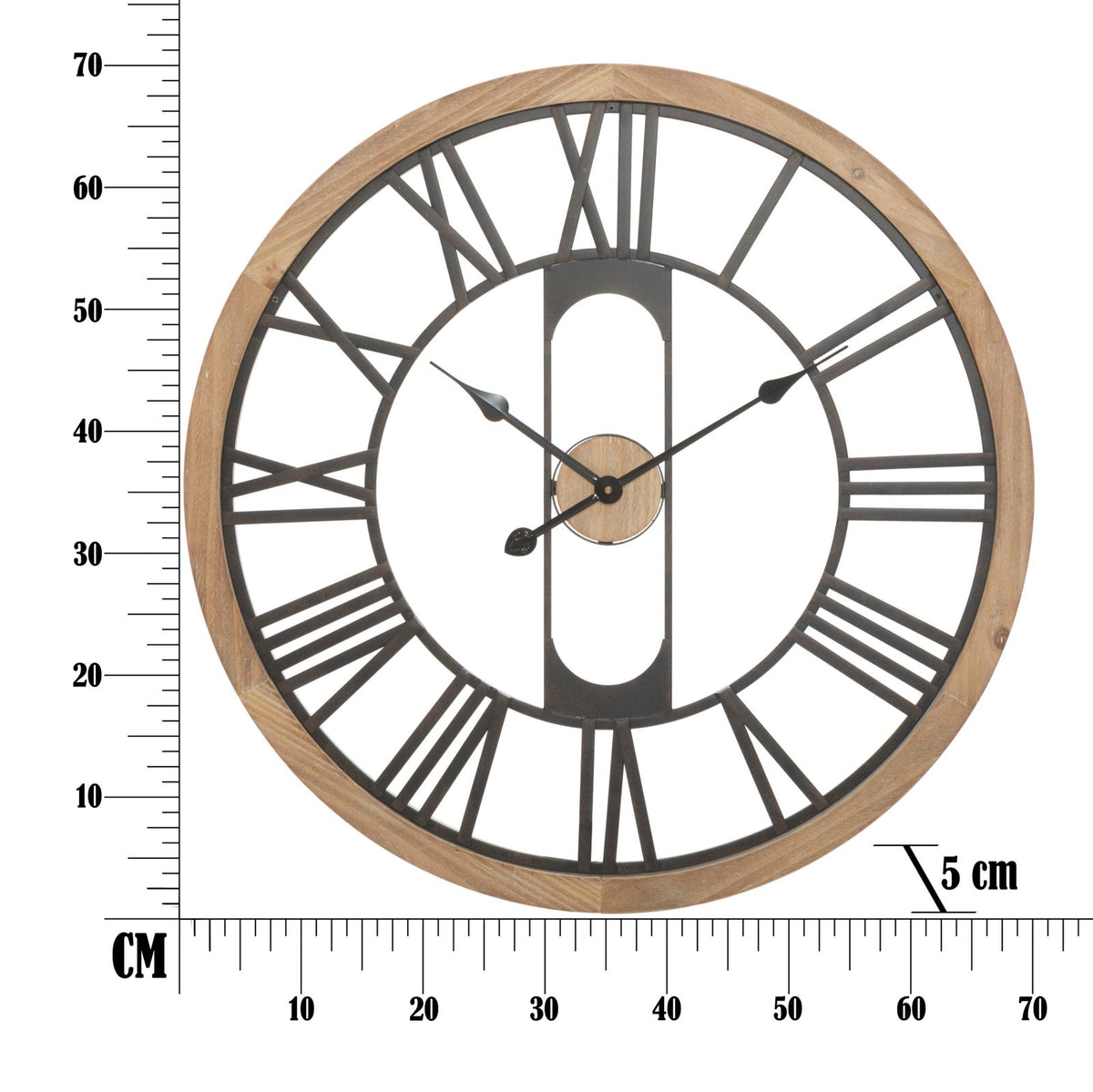Orologio da muro industry cm ø 70x5