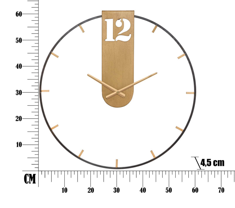 Mauro Ferretti Orologio da Muro Goldy Ø 60 x 4,5 cm