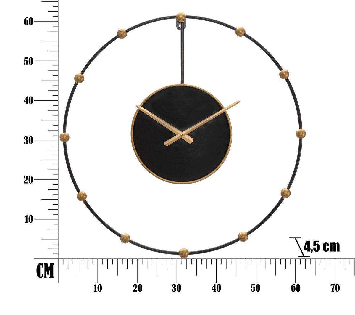 Mauro Ferretti Orologio da Muro Pearl Ø 61 x 4,5 cm
