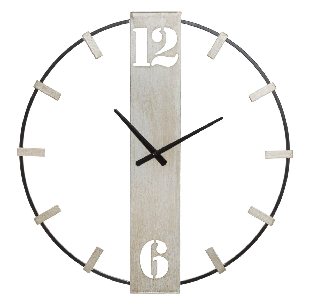 Mauro Ferretti Orologio da Muro Silvery 61 x 4,5 x 63 cm