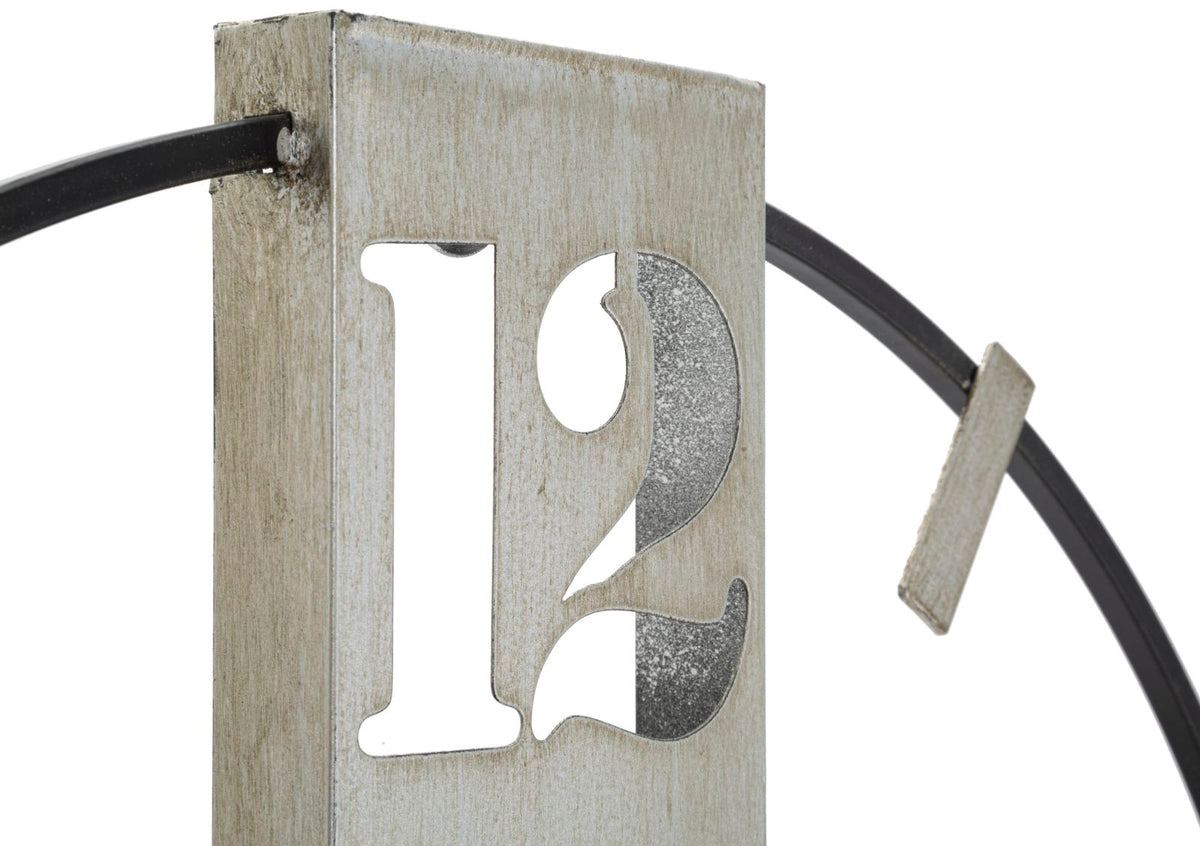 Mauro Ferretti Orologio da Muro Silvery 61 x 4,5 x 63 cm