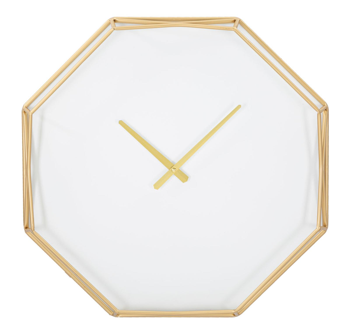 Mauro Ferretti Orologio da Muro Goldy Octagonal 56 x 6,5 x 56 cm