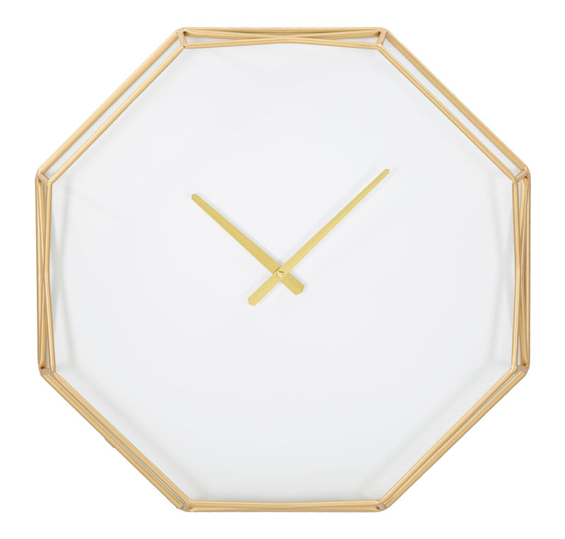 Mauro Ferretti Orologio da Muro Goldy Octagonal 56 x 6,5 x 56 cm