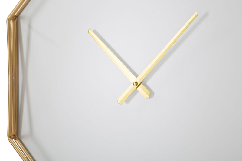 Mauro Ferretti Orologio da Muro Goldy Octagonal 56 x 6,5 x 56 cm