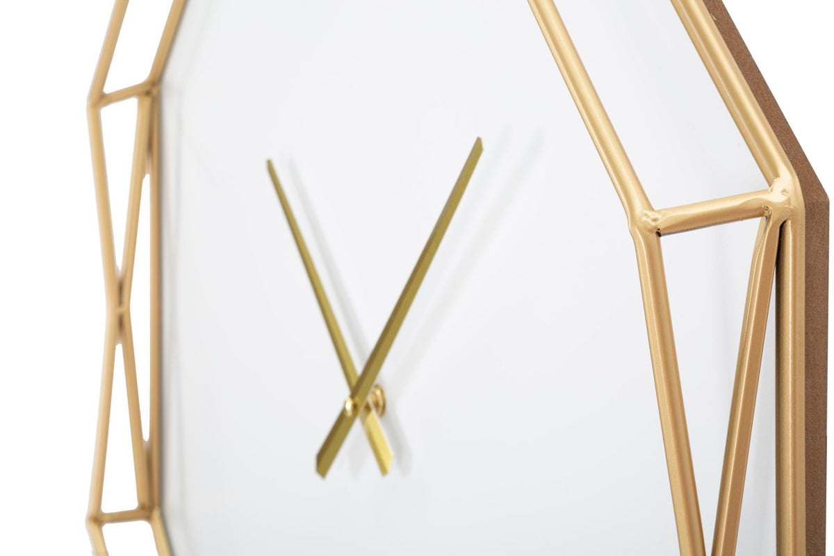 Mauro Ferretti Orologio da Muro Goldy Octagonal 56 x 6,5 x 56 cm